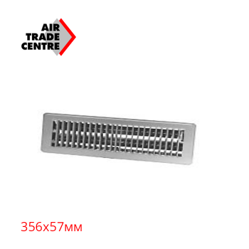 Pешетка стальная для напольного монтажа (белая) SVR-D356X57-W ATC