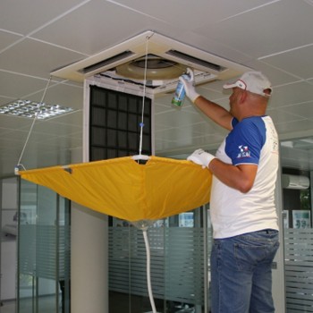 Защитный экран для очистки кассетных кондиционеров Tecnosystemi-foto2
