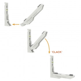 Кронштейны из ударопрочного пластика SPIRIT BASIC Tecnosystemi-foto2