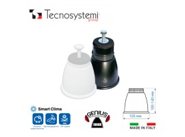 Регулируемая напольная опора с фиксацией винтами M8 (черная) GENIUS 1000R Tecnosystemi <br>