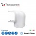 Короб декоративный Optima  MRS 75  (угол с поворотом, левый) Tecnosystemi