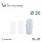 Двойная муфта D20 M/M Tecnosystemi