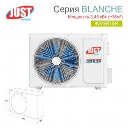 Сплит-система JUST Blanche JAE-12HPSIA/MB / JAEO-12HPSIA/MB настенный тип-foto3