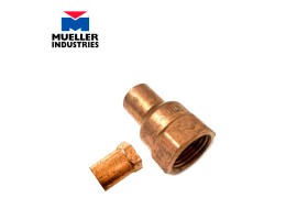 Адаптер с внутренней резьбой 3/4 OD x 1/2 F W01239 Mueller<br>