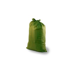 Мешок для строительного мусора, полипропилен, 55см х 95см, зеленый<br>