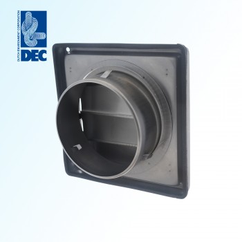 Выход стенной с заслонками DEC D5-foto2