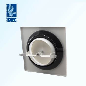 Диффузор вытяжной квадратный металлический DEC DVSQ-foto2