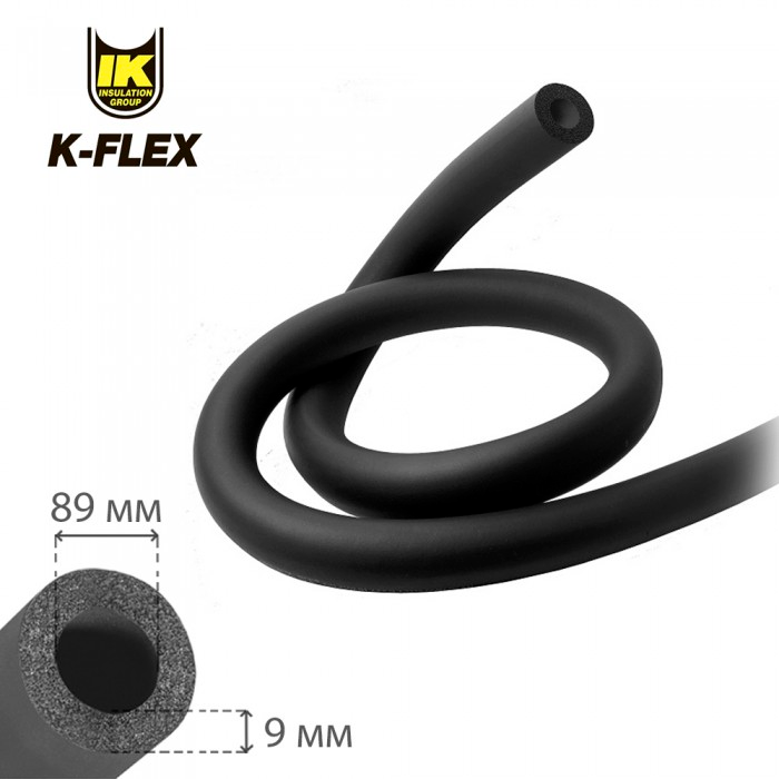 Изоляция для труб K-Flex EC 9х89мм 2м