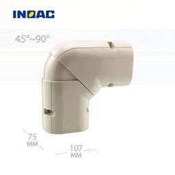 Короб декоративный INOAC NX-100 (угловой 45°~90°, горизонтальный)