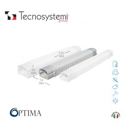 Короб декоративный Optima MF 75 (соединитель гибкий) Tecnosystemi