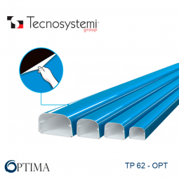 Короб декоративный Optima TP 62 с защитной плёнкой Tecnosystemi