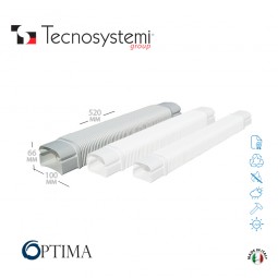 Короб декоративный Optima MF 102 (соединитель гибкий) Tecnosystemi