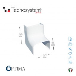 Короб декоративный Optima CAI 102 (внутренний угол) Tecnosystemi 