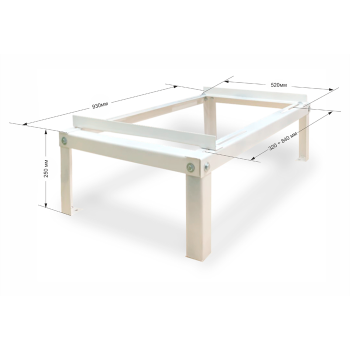 Подставка разборная для монтажа наружного блока кондиционера в упаковке с крепежом-foto2