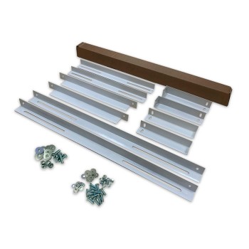 Подставка разборная для монтажа наружного блока кондиционера в упаковке с крепежом-foto3