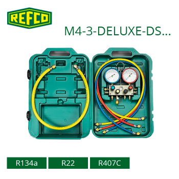 Манометрический коллектор Refco M4-3-DELUXE-DS...