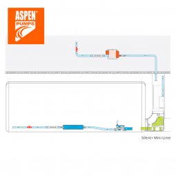 Мини-помпа ASPEN Mini Lime Inoac Silent+White New 2020-foto3