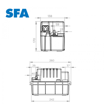 Насос SFA SANICONDENS Eco v02-foto3