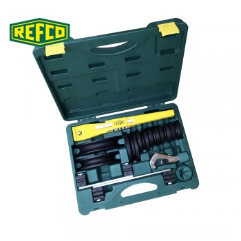 Трубогиб арбалетный Refco TELL-7 в комплекте с труборезом и риммером-foto2