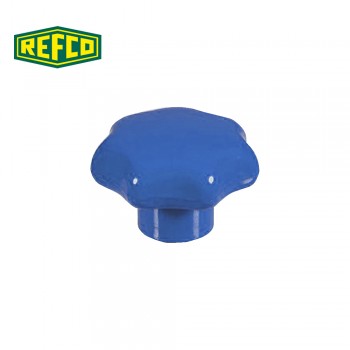 Регулировочная ручка манометра Refco M2-6-09-B (голубая)