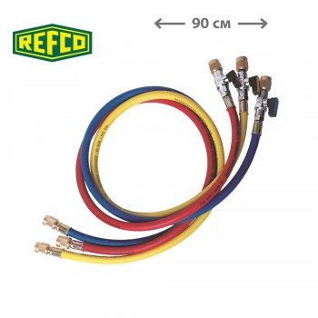 Шланги заправочные Refco CA-CCL-36 1/4” SAE (90см)