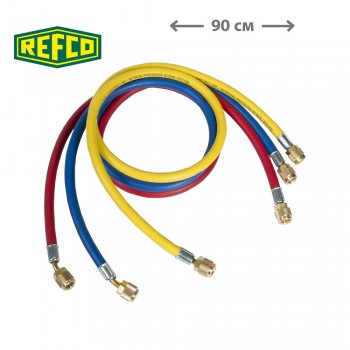 Шланги заправочные Refco CCL-36-1/2”-20UNF R410A (90см)
