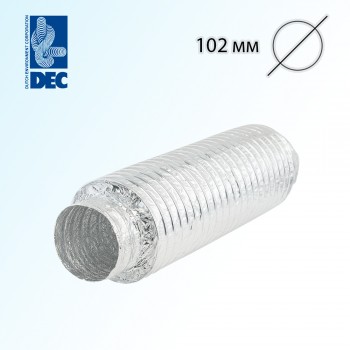 Шумоглушитель 102 мм x 0,5 м DEC Sonodec 25 GLX