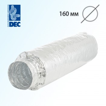 Шумоглушитель 160 мм x 0,5 м DEC Sonodec 25 TRD