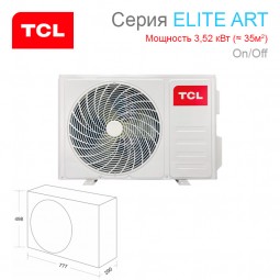 Сплит-система TCL Elite ART TAC-12HRA/ES / TACO-12HA/E2 настенный тип-foto3