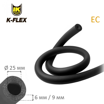 Изоляция для труб K-Flex EC диаметр 25мм 2м