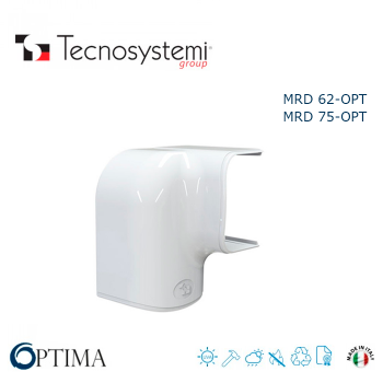 Короб декоративный Optima MRD (угол с поворотом, правый) Tecnosystemi 
